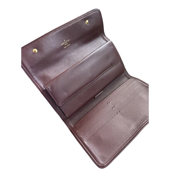 Louis Vuitton Pink Mini Lin Monogram Wallet - Picture 6 of 11